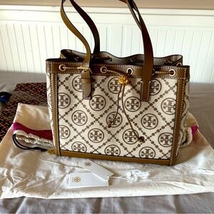 Tory Burch jacquard T monogram bag